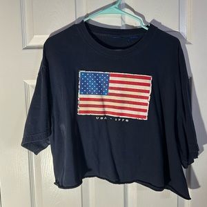 Cropped America Tshirt